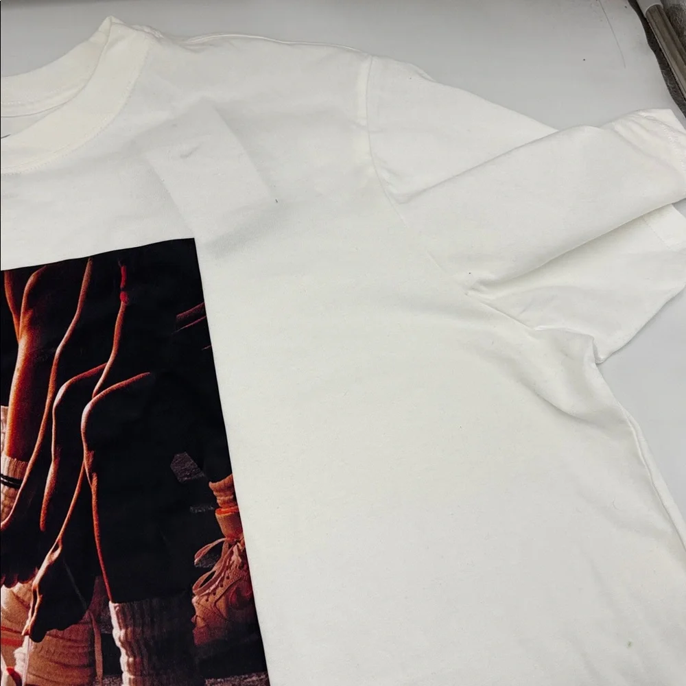 Nike Dri-FIT Short Sleeve Basketball T-Shirt in White